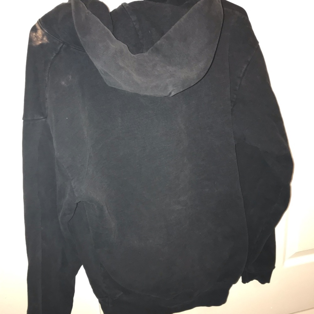 Black menace hoodie medium